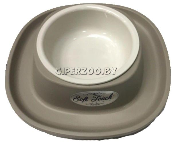 Подставка под миски Georplast пластиковая Soft touch pp (small), 0,25 л Подставка под миски Georplast пластиковая Soft touch pp (small), 0,25 л