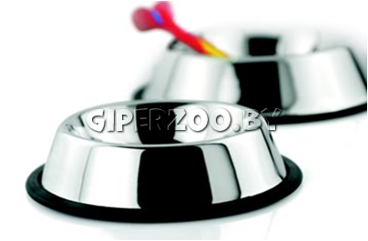 Миска металлическая For Friends противоскользящая 0,25л Миска металлическая For Friends противоскользящая 0,25л