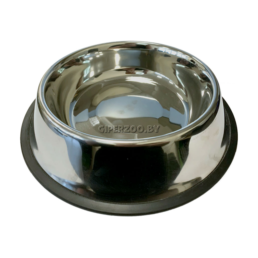 Миска металлическая For Friends противоскользящая 0,7л Миска металлическая For Friends противоскользящая 0,7л