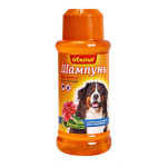 Шампунь Amstrel для собак антипаразитарный с маслом пальмарозы, алоэ  и экстрактом пиретрума, 120 мл