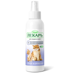 Спрей-корректор ЭКО ЗООЛЕКАРЬ приучение к когтеточке и игрушке для кошек и котят, 200 мл