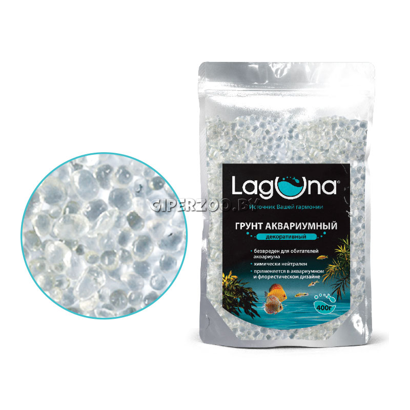 Грунт для аквариума LAGUNA Акриловый 3-7 мм 016AW белый 0,4 кг Грунт для аквариума LAGUNA Акриловый 3-7 мм 016AW белый 0,4 кг