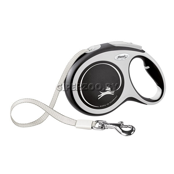 Рулетка Flexi New Comfort черная  L, лента 8 м Рулетка Flexi New Comfort черная  L, лента 8 м