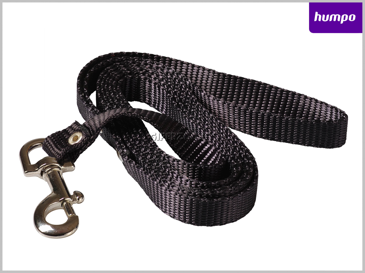 Поводок Humpo БЭНД черный, нейлон, 5 м Поводок Humpo БЭНД черный, нейлон, 5 м