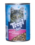 Tropi Duo с уткой и печенью, 415 г
