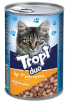 Tropi Duo с курицей и печенью, 415 г