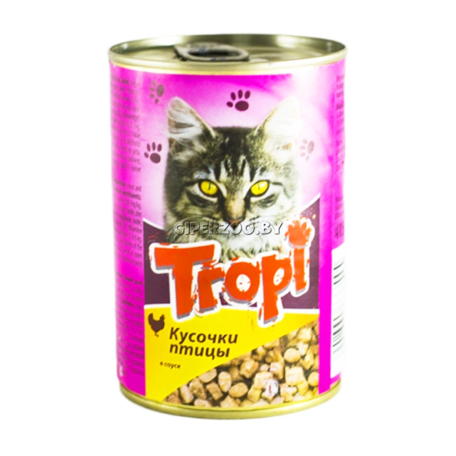 Tropi с домашней птицей, 415 г Tropi с домашней птицей, 415 г