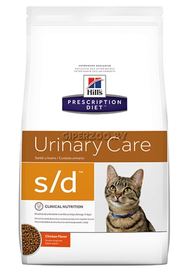Hill's Prescription Diet s/d Urinary Care (курица), 5 кг Hill's Prescription Diet s/d Urinary Care (курица), 5 кг