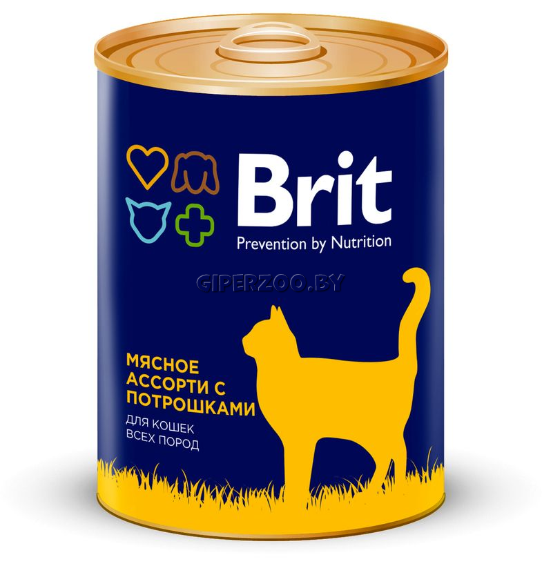 Brit Beef and Offal Medley (мясное ассорти с потрошками), 340 гр Brit Beef and Offal Medley (мясное ассорти с потрошками), 340 гр