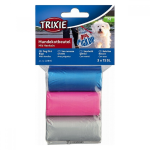 Одноразовые пакеты TRIXIE для уборки за собаками, с ручками, 3 рулона по 15 пакетов, M