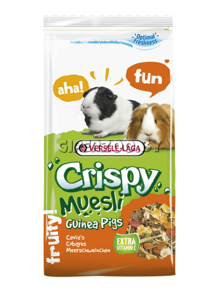 Корм для морских свинок VERSELE-LAGA Crispy Muesli Guinea Pigs, 20 кг Корм для морских свинок VERSELE-LAGA Crispy Muesli Guinea Pigs, 20 кг