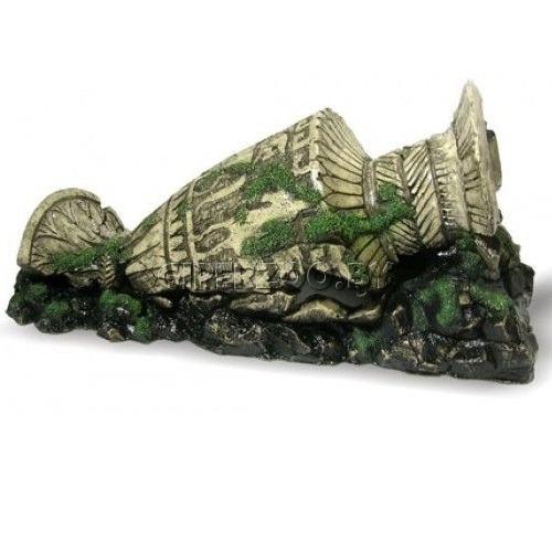 Грот для аквариума Амфора №004, 44х20х17 см Грот для аквариума Амфора №004, 44х20х17 см