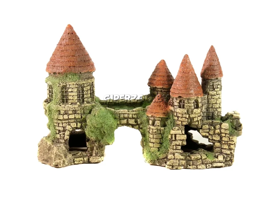 Грот для аквариума Замок №101, 22х14х11 см Грот для аквариума Замок №101, 22х14х11 см