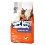 Club 4 Paws Indoor 4in1 (птица), 5 кг