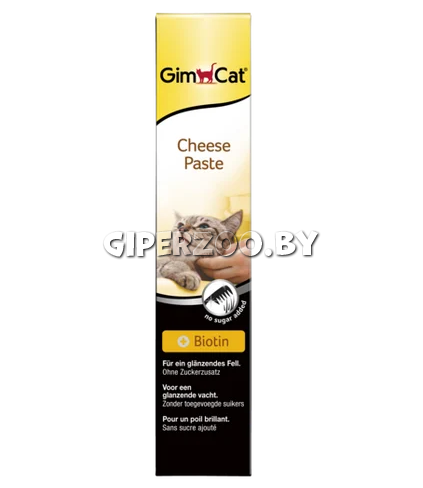 GimCat Паста сырная с биотином 100 гр GimCat Паста сырная с биотином 100 гр