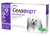 Селафорт для кошек и собак 2,5-5 кг, пипетка 0.25 мл 30 мг