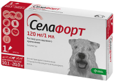 Селафорт для собак 10-20 кг, пипетка 1 мл 120 мг