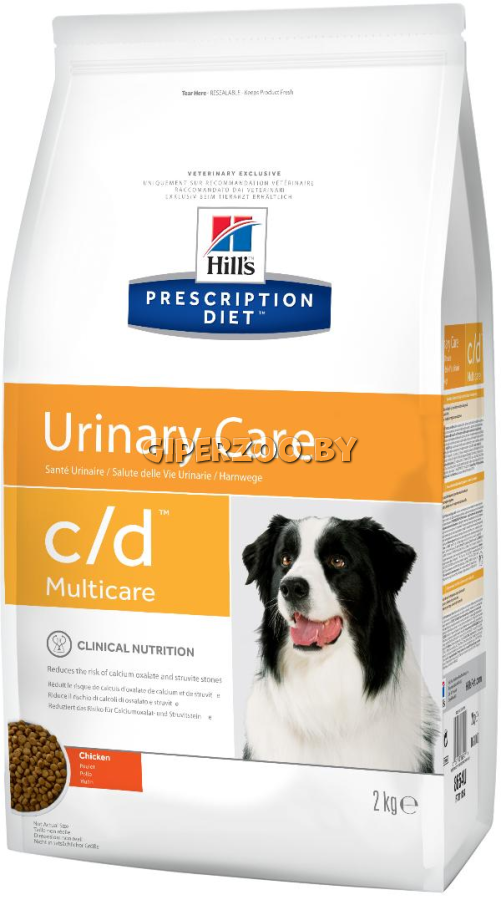Hill's Prescription Diet c/d Multicare Urinary Care (курица), 12 кг Hill's Prescription Diet c/d Multicare Urinary Care (курица), 12 кг