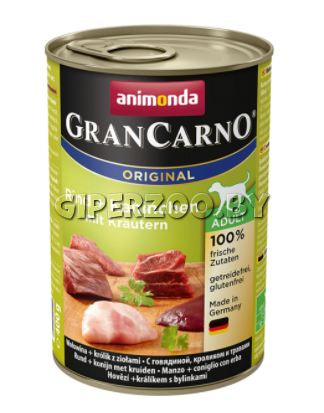 Animonda GranCarno (кролик и травы), 400 гр Animonda GranCarno (кролик и травы), 400 гр