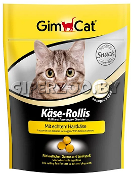 GimCat Витаминизированные сырные роллы 425 гр GimCat Витаминизированные сырные роллы 425 гр