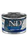 N&D Ocean Adult Dog Herring & Shrimp (сельдь и креветки), 140 гр