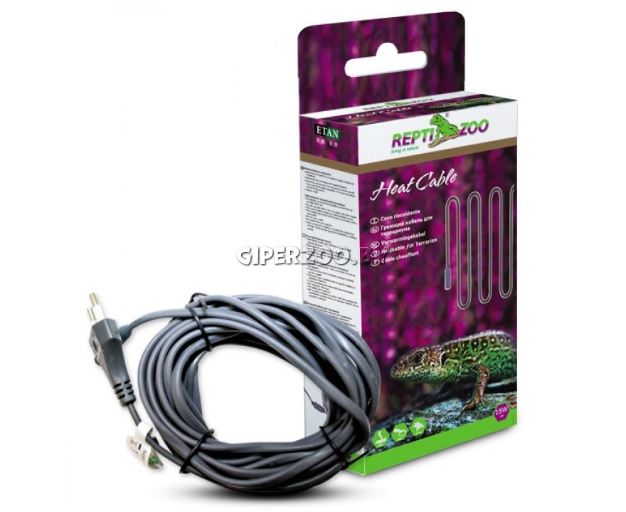 Кабель греющий Repti-Zoo 5025RS, 25Вт, 5 м Кабель греющий Repti-Zoo 5025RS, 25Вт, 5 м