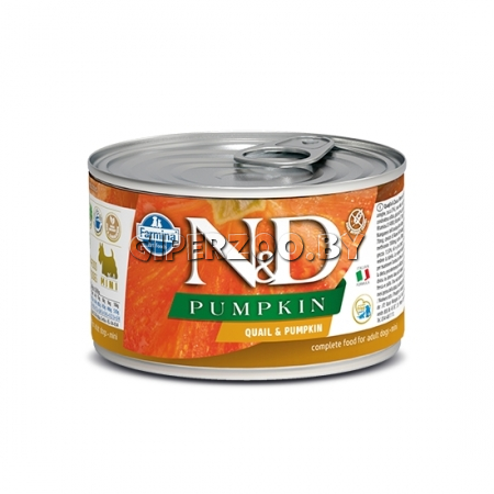 N&D Adult Dog Quail & Pumpkin (перепела и тыква), 140 гр N&D Adult Dog Quail & Pumpkin (перепела и тыква), 140 гр