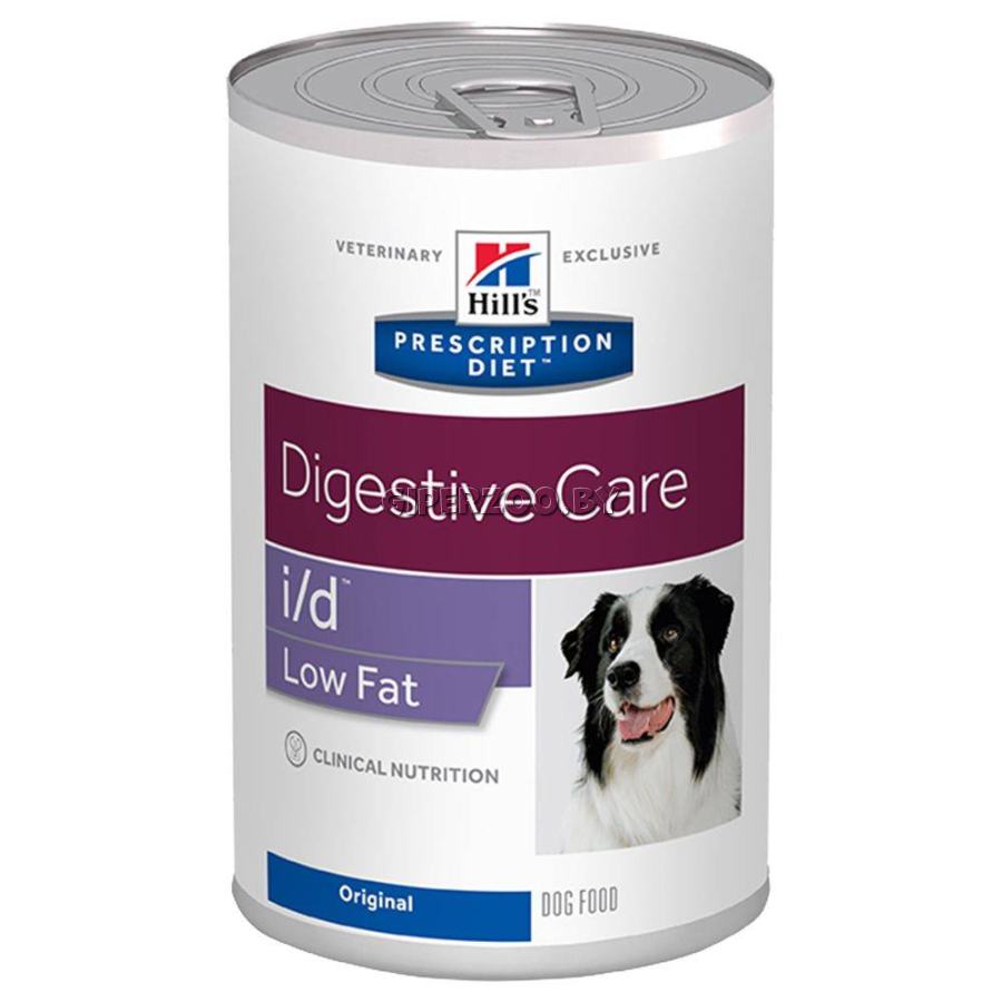 Hill's i/d Low Fat Digestive Care влажный корм для собак с курицей, 360 гр Hill's i/d Low Fat Digestive Care влажный корм для собак с курицей, 360 гр