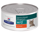 Hill's w/d Digestive/Weight Management, 156 гр