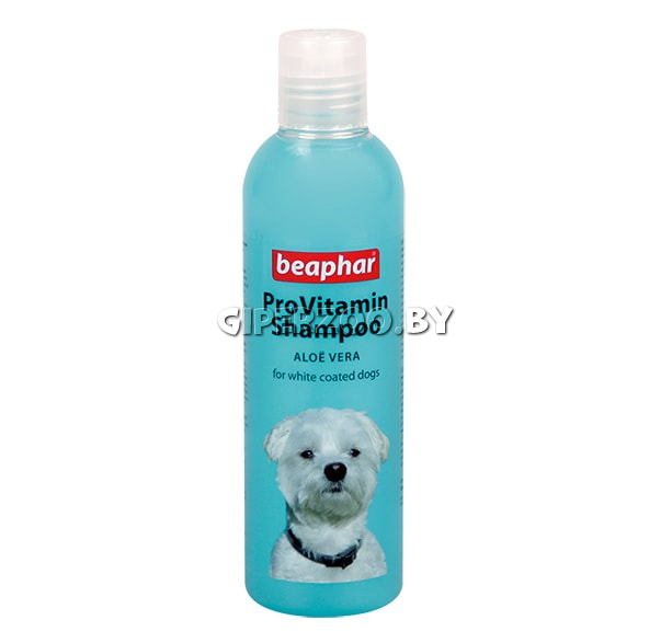 Beaphar SHAMPOO WHITE премиум-шампунь для собак светлых окрасов, 250 мл Beaphar SHAMPOO WHITE премиум-шампунь для собак светлых окрасов, 250 мл