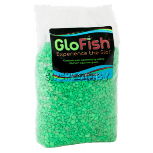 GloFish Гравий зеленый, 2,26 кг GloFish Гравий зеленый, 2,26 кг