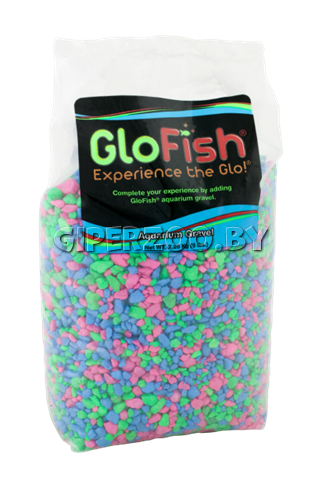 GloFish Гравий с GLO вкраплениями розовый/зеленый/голубой, 2,26 кг GloFish Гравий с GLO вкраплениями розовый/зеленый/голубой, 2,26 кг