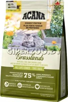 Acana Grasslands Cat (птица), 4,5 кг Acana Grasslands Cat (птица), 4,5 кг