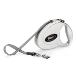 Рулетка Flexi Fashion Gentlemen Metal М, лента 5 м