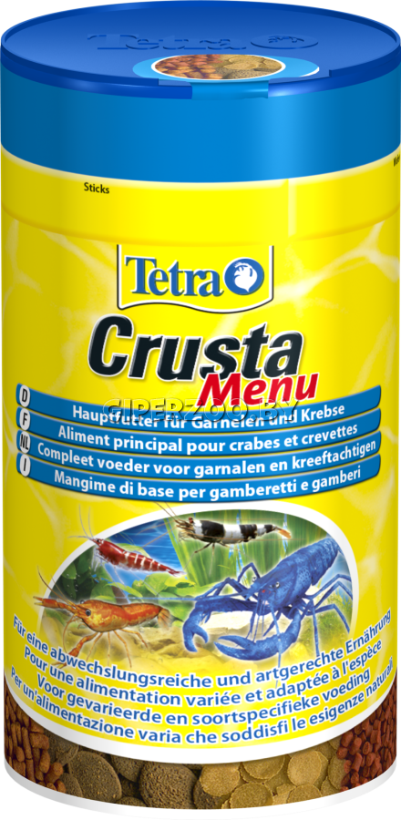 Tetra Crusta Menu Корм для креветок и раков, 100 мл Tetra Crusta Menu Корм для креветок и раков, 100 мл