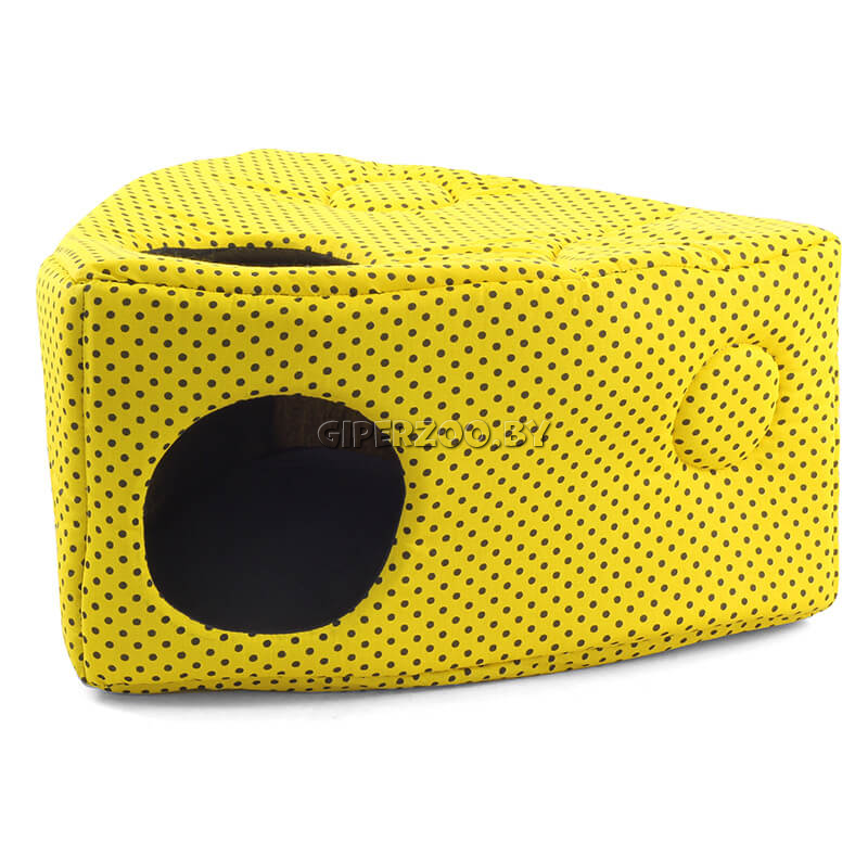 Дом для грызунов Triol Сыр, 80*480*270мм Дом для грызунов Triol Сыр, 80*480*270мм