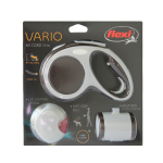 Комплект Рулетка Flexi Vario коричневая M, трос 5 м + Фонарик LED + Multi Box