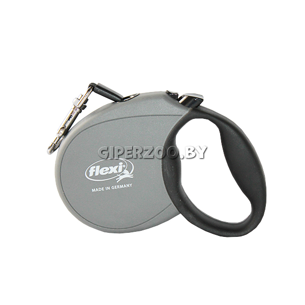 Рулетка Flexi Standard Soft серая S, лента 5 м Рулетка Flexi Standard Soft серая S, лента 5 м