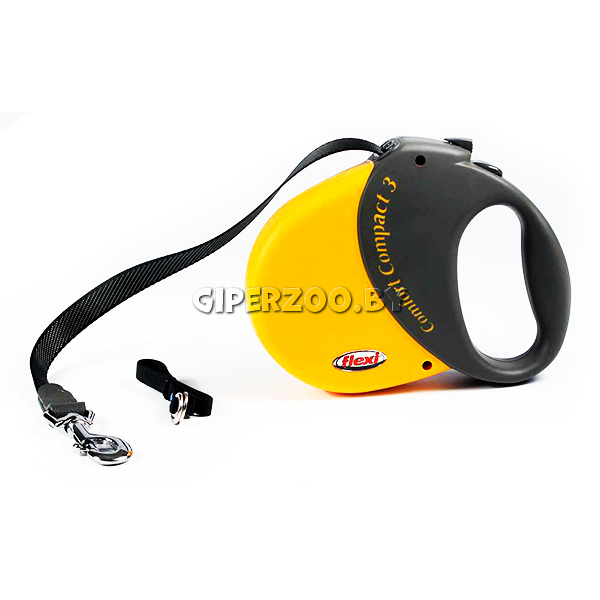 Рулетка Flexi Comfort Compact оранжевая L, лента 5 м Рулетка Flexi Comfort Compact оранжевая L, лента 5 м