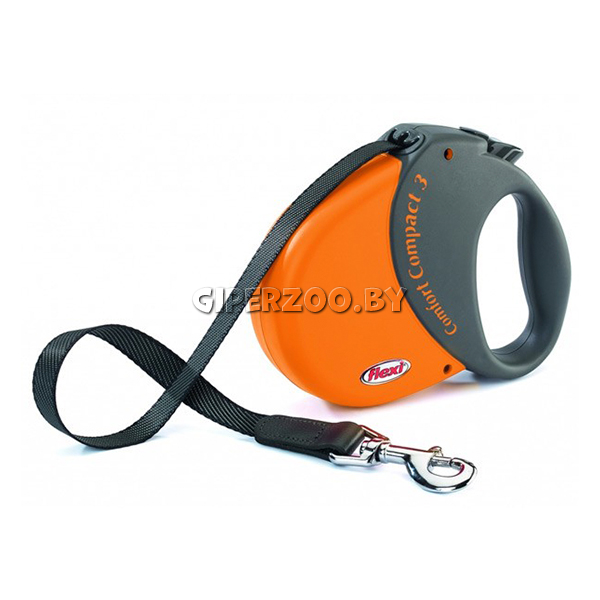 Рулетка Flexi Comfort Compact оранжевая S, лента 5 м Рулетка Flexi Comfort Compact оранжевая S, лента 5 м