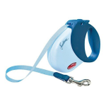 Рулетка Flexi Funtime голубая S, лента 5 м