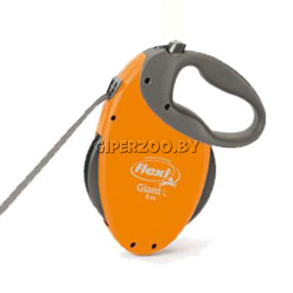 Рулетка Flexi Giant оранжевая L, лента 8 м Рулетка Flexi Giant оранжевая L, лента 8 м