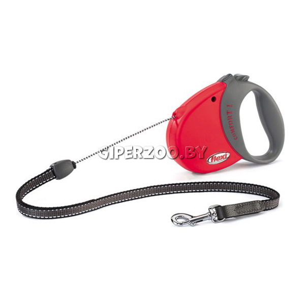 Рулетка Flexi Comfort Basic красная S, трос 5 м Рулетка Flexi Comfort Basic красная S, трос 5 м