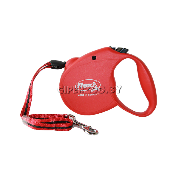 Рулетка Flexi Standard красная S, трос 5 м Рулетка Flexi Standard красная S, трос 5 м