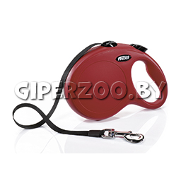 Рулетка Flexi Standard Compact красная M, лента 5 м Рулетка Flexi Standard Compact красная M, лента 5 м