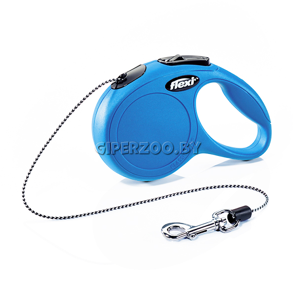 Рулетка Flexi Mini Classic синяя XS, трос 3 м Рулетка Flexi Mini Classic синяя XS, трос 3 м