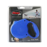 Рулетка Flexi Standard синяя S, трос 4 м
