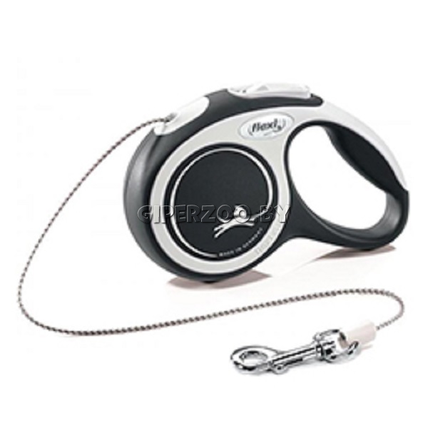 Рулетка Flexi New Comfort черная XS, трос 3 м Рулетка Flexi New Comfort черная XS, трос 3 м