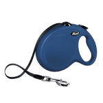 Рулетка Flexi Standard Compact синяя L, лента 5 м
