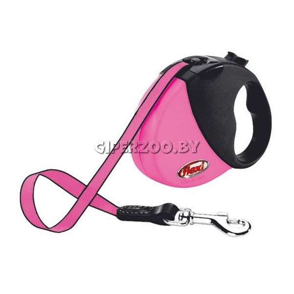 Рулетка Flexi Comfort Compact розовая XS, лента 3 м Рулетка Flexi Comfort Compact розовая XS, лента 3 м